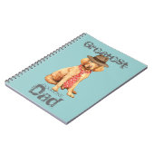 Vizsla-Vater Notizblock (Linke Seite)