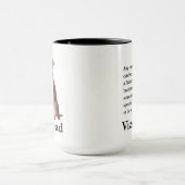 Vizsla Vater-Tasse Tasse (Zentrum)