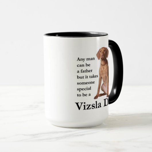 Vizsla Vater-Tasse Tasse (VorderseiteRechts)