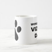 Vizsla Vater-Welten am besten Kaffeetasse (Mittel)