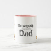 Vizsla-Vater Zweifarbige Tasse (Mittel)