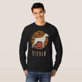 Vizsla Vintage Retro Classic Dog Sunset T-Shirt (Vorne ganz)