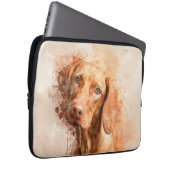 Vizsla Watercolor Laptopschutzhülle (Vorne Rechts)