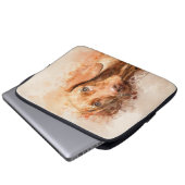 Vizsla Watercolor Laptopschutzhülle (Vorne Knopf)