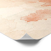 Vizsla Watercolor Poster (Ecke)