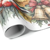 Vizsla Weihnachten  Geschenkpapier (Rolleneckpunkt)