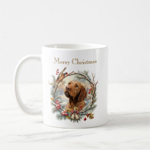 Vizsla Weihnachten Kaffeetasse
