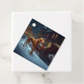 Vizsla Weihnachtsfeiertag Geschenkanhänger (Beispiel)