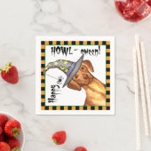 Vizsla Witch Serviette (Beispiel)