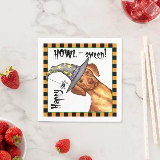 Vizsla Witch Serviette (Beispiel)