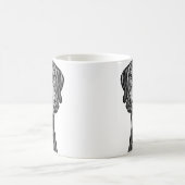 Vizsla Zeichnung Kaffeetasse (Mittel)