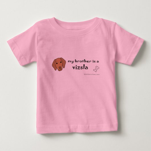 VizslaBrother Baby T-shirt (Vorderseite)