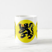Vlaamse Leeuw van Vlaanderen koffiemok standaard Kaffeetasse (Mittel)