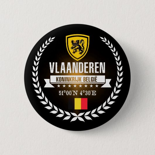 Vlaanderen Button (Vorderseite)