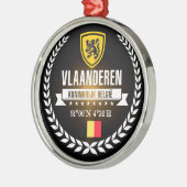 Vlaanderen Ornament Aus Metall (Links)