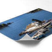 Vlacherna Monastery in Corfu Poster (Ecke)