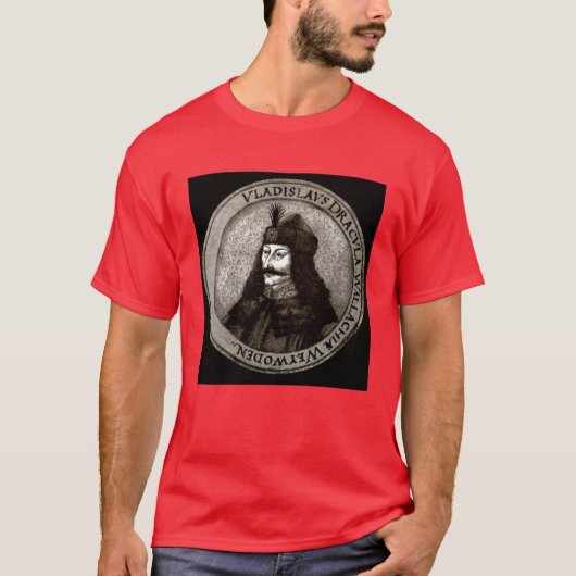 Vlad das Impaler, Dracula, Vampir T-Shirt (Vorderseite)