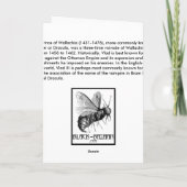 Vlad die Impaler Karte (Rückseite)