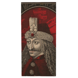 Vlad Dracula Gothic Holz USB Stick