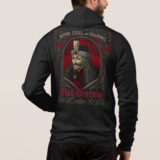 Vlad Dracula Gothic hoodie (Erwachsene) (Rückseite)