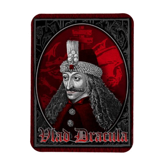Vlad Dracula Gothic Magnet (Vertikal)