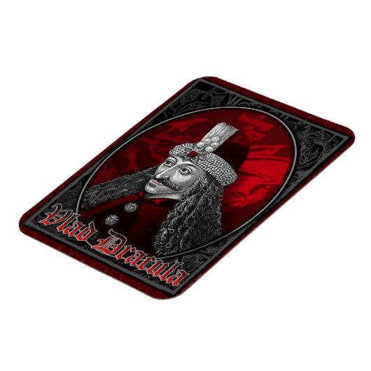 Vlad Dracula Gothic Magnet (Linke Seite)