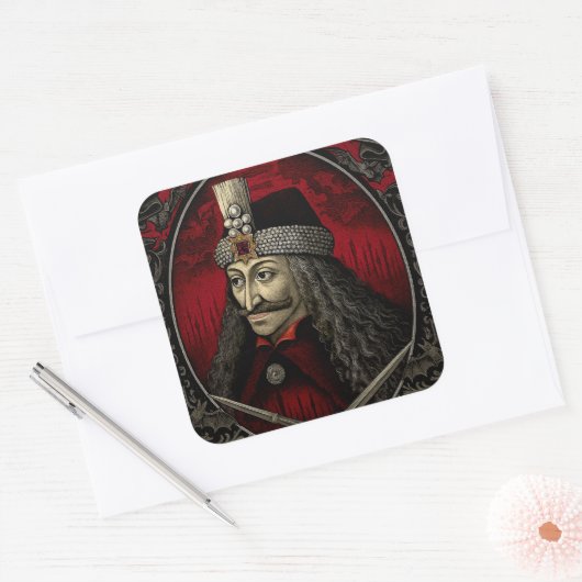 Vlad Dracula Gothic Sticker - Dark Vampire Horror (Umschlag)