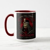 Vlad Dracula Gothic Tasse - Dark Vampire Coffee Cu (Links)