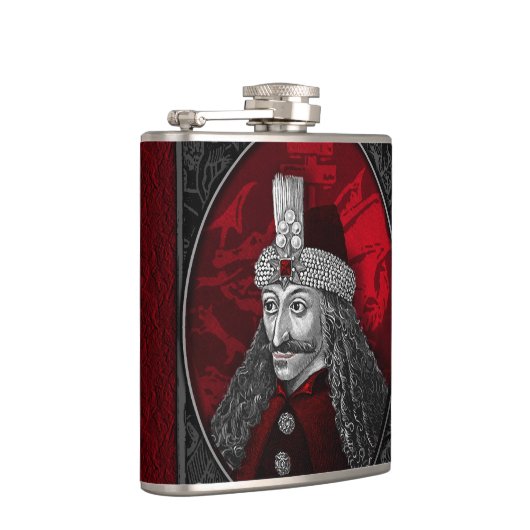 Vlad Dracula gotisch Flachmann (Rechts)