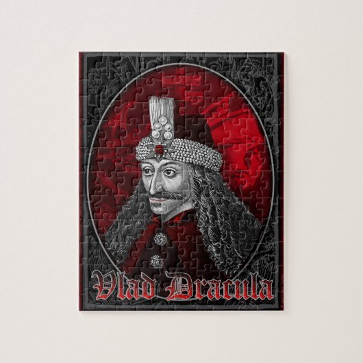 Vlad Dracula gotisch Puzzle (Vertikal)