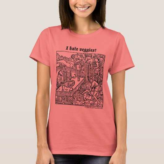 Vlad "I Hate Veggies!" Hemd T-Shirt (Vorderseite)