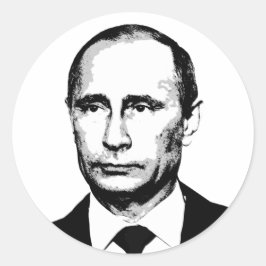 Vlad Putin Runder Aufkleber