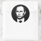 Vlad Putin Runder Aufkleber (Tasche)