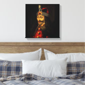 Vlad Rasenplatten ,(Vlad the Impaled) Leinwanddruck (Insitu (Schlafzimmer))