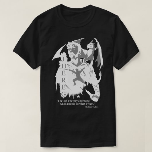Vlad Taltos und Loiosh Jhereg Design Classic TShir T-Shirt (Design vorne)