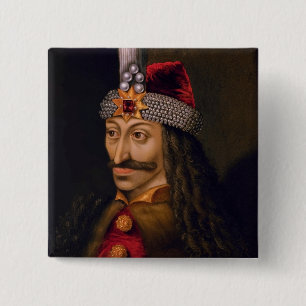 Vlad Tepes Dracula Impaler Voivode Wallachia Button