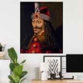 Vlad Tepes Dracula Impaler Voivode Wallachia Poster (Heimbüro)