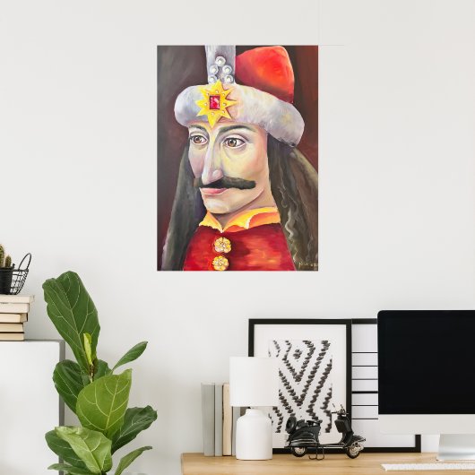 Vlad Tepes Dracula Rumänisches Erbe Poster (Heimbüro)