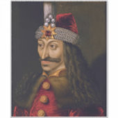 Vlad Tepes: Impaler, Dracula Dragon Prince Voivode Aufkleber (Vorderseite)