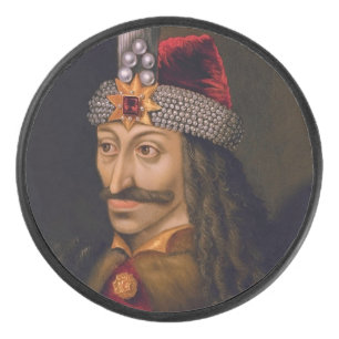 Vlad Tepes: Impaler, Dracula Dragon Prince Voivode Eishockey Puck