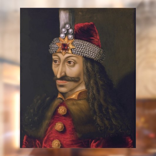 Vlad Tepes: Impaler, Dracula Dragon Prince Voivode Fensteraufkleber (Blatt 2)