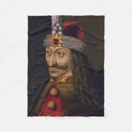 Vlad Tepes: Impaler, Dracula Dragon Prince Voivode Fleecedecke (Vorderseite)