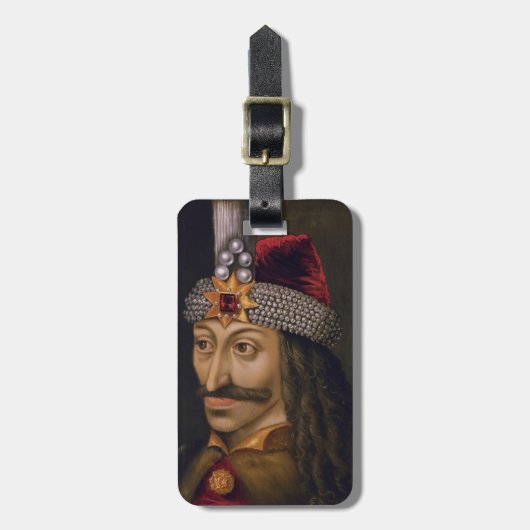 Vlad Tepes: Impaler, Dracula Dragon Prince Voivode Gepäckanhänger (Vorderseite vertikal)