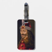 Vlad Tepes: Impaler, Dracula Dragon Prince Voivode Gepäckanhänger (Rückseite vertikal)