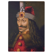 Vlad Tepes: Impaler, Dracula Dragon Prince Voivode Klemmbrett (Rückseite)