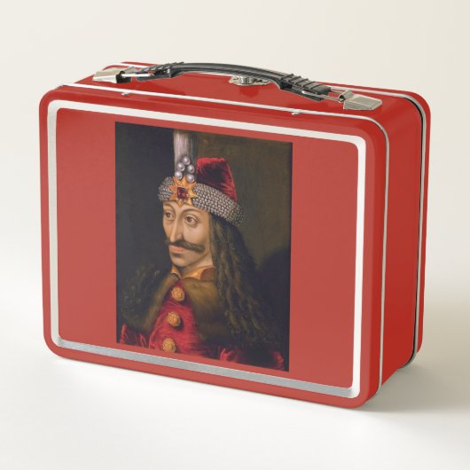 Vlad Tepes: Impaler, Dracula Dragon Prince Voivode Metall Brotdose (Rückseite)
