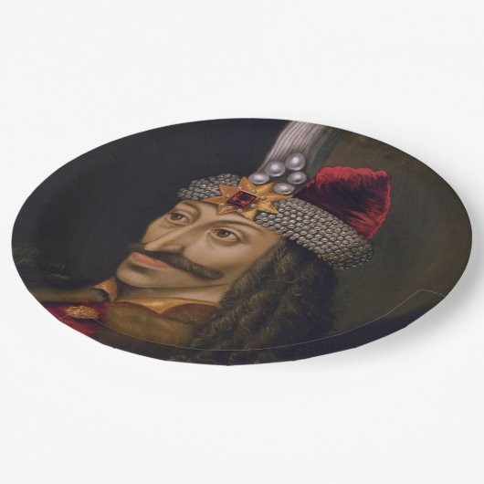 Vlad Tepes: Impaler, Dracula Dragon Prince Voivode Pappteller (Schrägansicht)