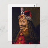Vlad Tepes: Impaler, Dracula Dragon Prince Voivode Postkarte (Vorne/Hinten)