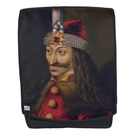 Vlad Tepes: Impaler, Dracula Dragon Prince Voivode Rucksack (Vorderseite)