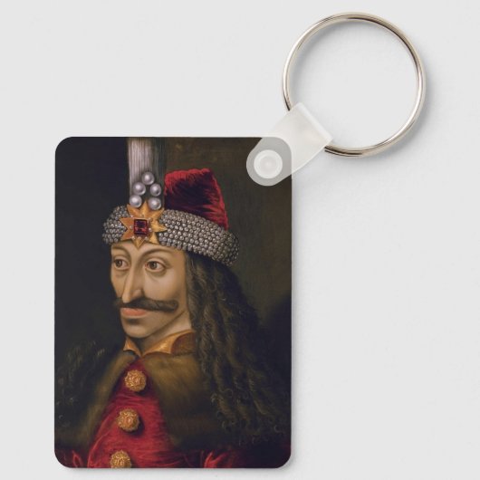 Vlad Tepes: Impaler, Dracula Dragon Prince Voivode Schlüsselanhänger (Rückseite)